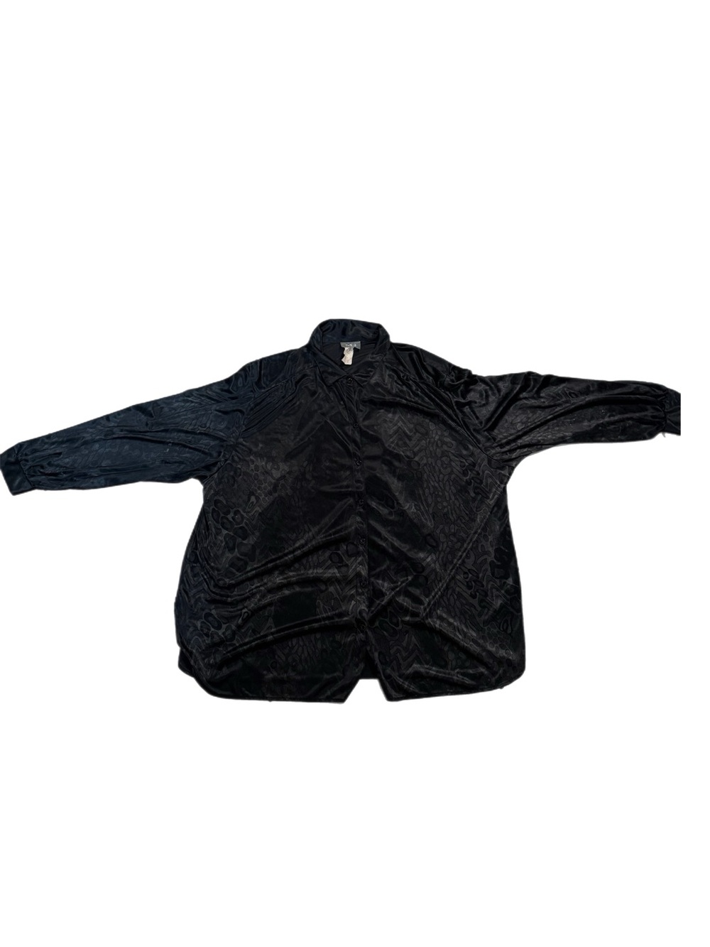 Black Button-Up